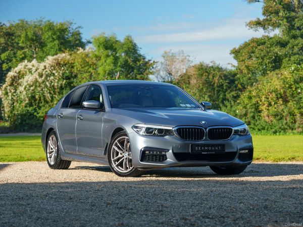 BMW 5-Series Saloon, Petrol, 2018, Grey