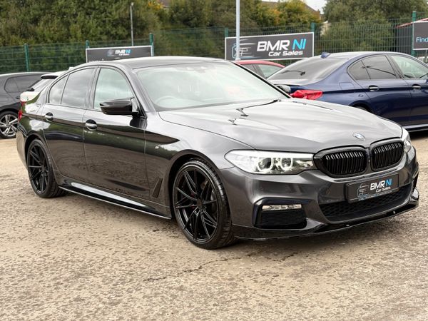 BMW 5-Series Saloon, Diesel, 2017, Grey