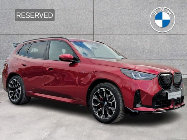 BMW X3 SUV, Petrol Plug-in Hybrid, 2026, Red