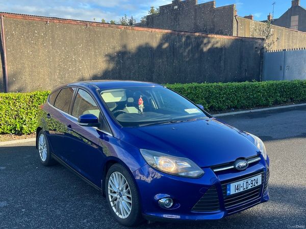 Ford Focus Hatchback, Diesel, 2014, Blue