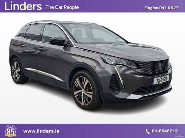 Peugeot 3008 MPV, Petrol Plug-in Hybrid, 2022, Grey