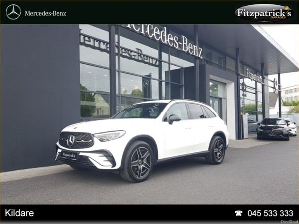 Mercedes-Benz GLC SUV, Diesel Hybrid, 2024, White