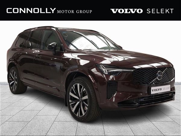 Volvo XC90 SUV, Petrol Plug-in Hybrid, 2026, Red