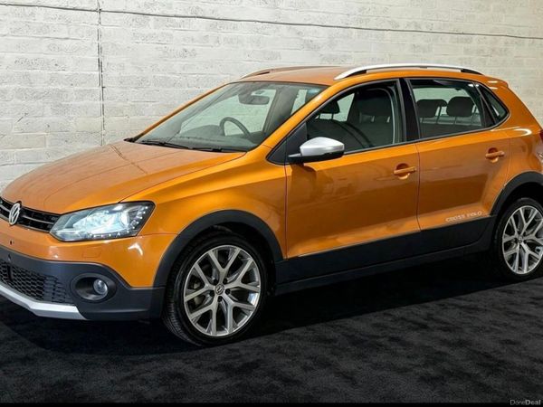 Volkswagen Polo Hatchback, Petrol, 2017, Orange