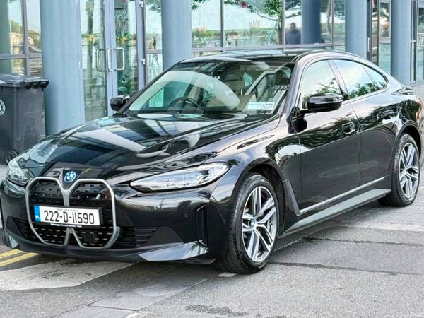 BMW i4 Saloon, Electric, 2022, Black