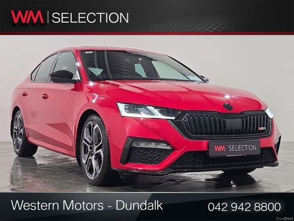 Skoda Octavia Saloon, Diesel, 2022, Red