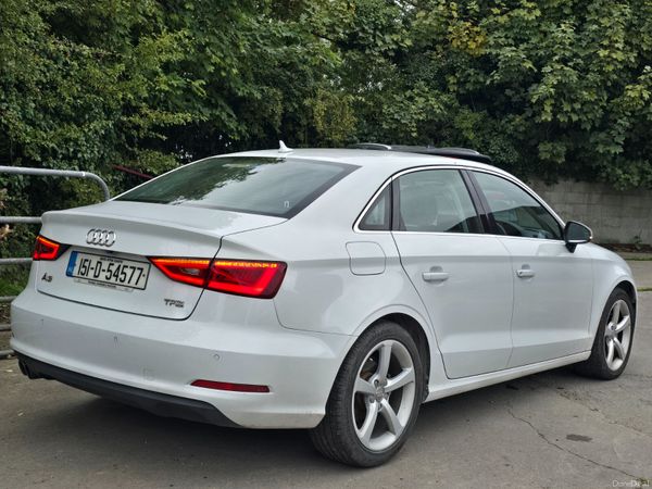 Audi A3 Saloon, Petrol, 2015, White