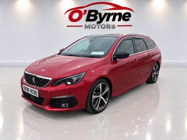 Peugeot 308 Estate, Diesel, 2018, Red