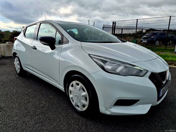 Nissan Micra Hatchback, Petrol, 2019, White