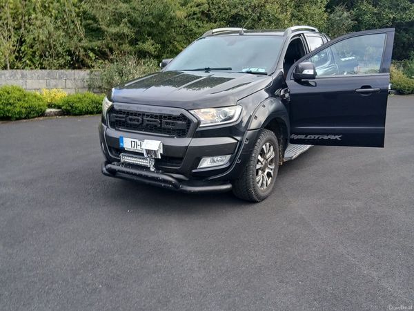Ford Ranger Crew Cab, Diesel, 2017, Black