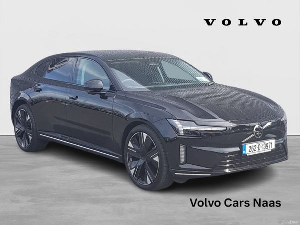 Volvo ES90 Saloon, Electric, 2026, Black