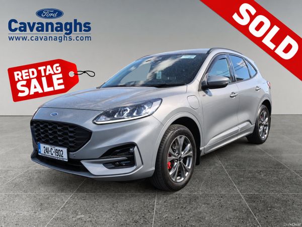 Ford Kuga SUV, Petrol Plug-in Hybrid, 2024, Grey