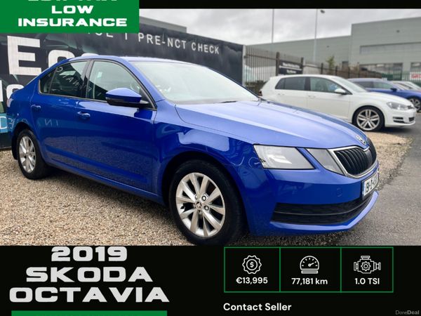 Skoda Octavia Hatchback, Petrol, 2019, Blue