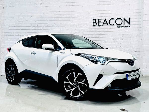 Toyota C-HR SUV, Petrol Hybrid, 2018, White