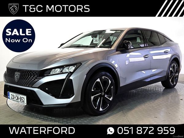 Peugeot 408 Hatchback, Petrol, 2023, Grey