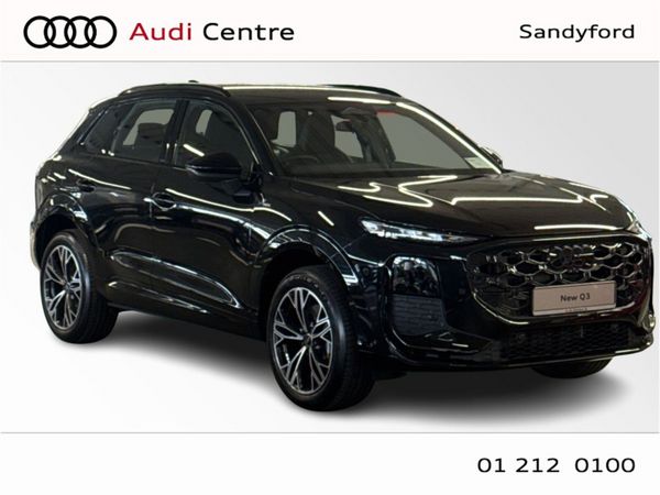 Audi Q3 SUV, Petrol Plug-in Hybrid, 2026, Black