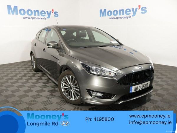 Ford Focus Hatchback, Petrol, 2018, Grey