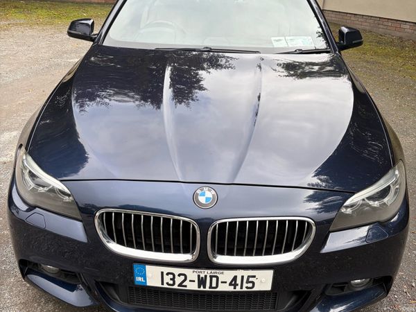 BMW 5-Series Saloon, Diesel, 2013, Blue