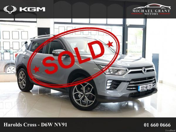 SsangYong Korando SUV, Diesel, 2022, Grey