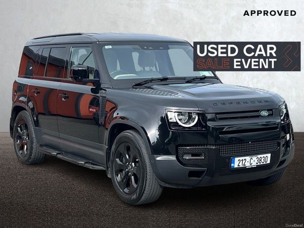Land Rover Defender SUV, Petrol Plug-in Hybrid, 2021, Black