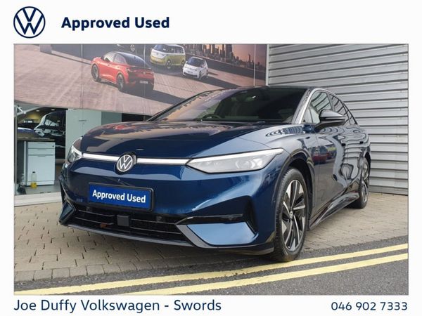 Volkswagen ID.7 Hatchback, Electric, 2024, Blue