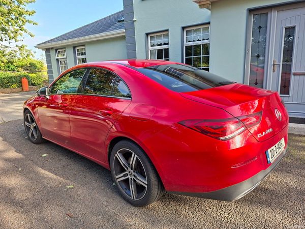 Mercedes-Benz CLA Saloon, Petrol, 2020, Red