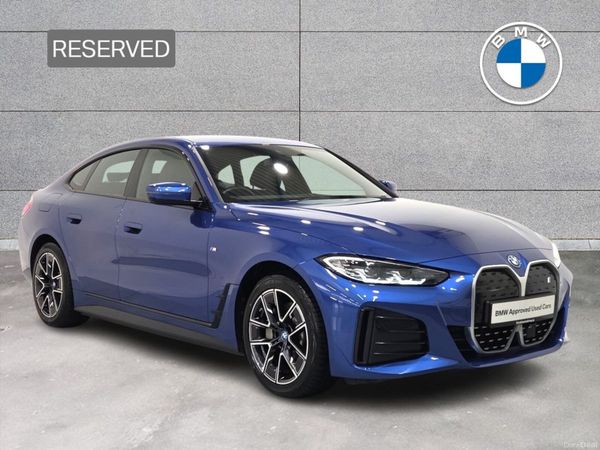 BMW i4 Hatchback, Electric, 2023, Blue