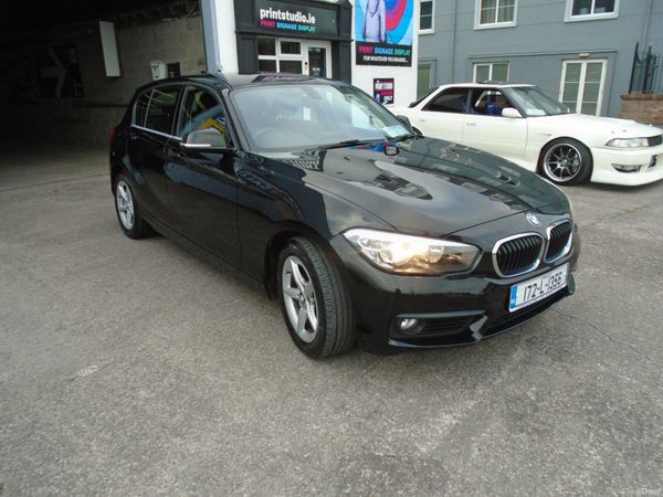 BMW 1-Series Hatchback, Petrol, 2017, Black