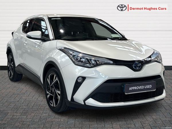 Toyota C-HR SUV, Petrol Hybrid, 2023, White