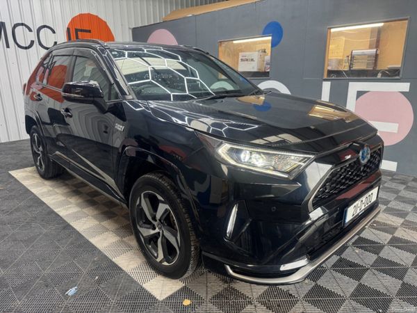 Toyota RAV4 SUV, Petrol Hybrid, 2021, Black