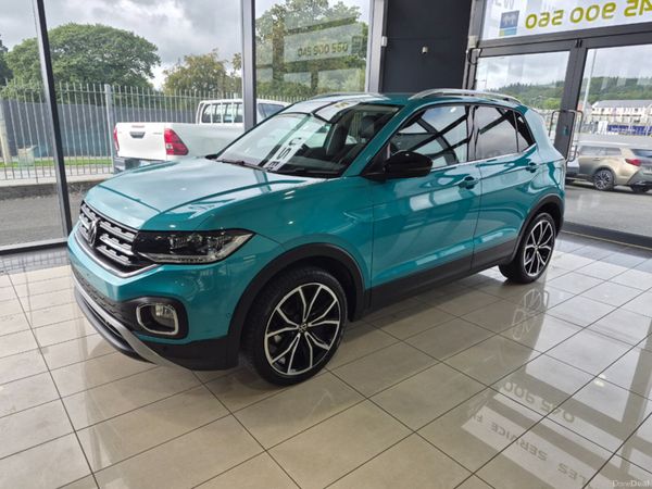 Volkswagen T-Cross SUV, Petrol, 2022, Blue