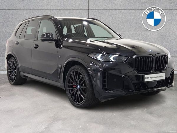 BMW X5 SUV, Petrol Plug-in Hybrid, 2024, Black