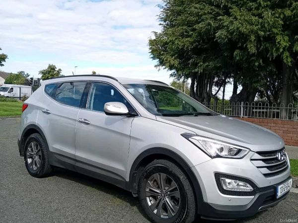 Hyundai Santa Fe SUV, Diesel, 2013, Silver