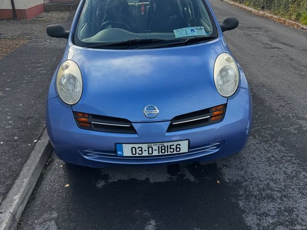Nissan Micra Hatchback, Petrol, 2003, Blue