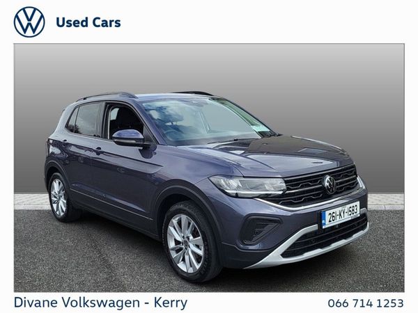 Volkswagen T-Cross SUV, Petrol, 2026, Grey