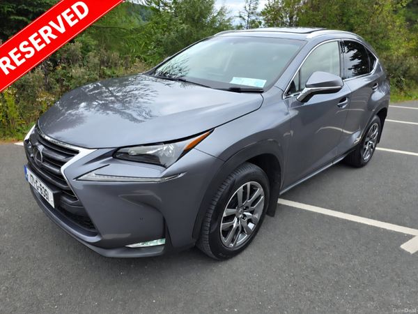 Lexus NX SUV, Petrol Hybrid, 2017, Grey