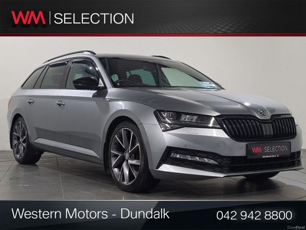 Skoda Superb Estate, Diesel, 2021, Grey