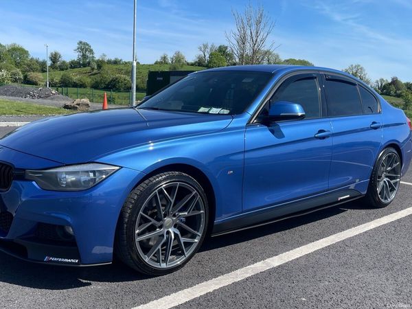 BMW 3-Series Saloon, Diesel, 2012, Blue