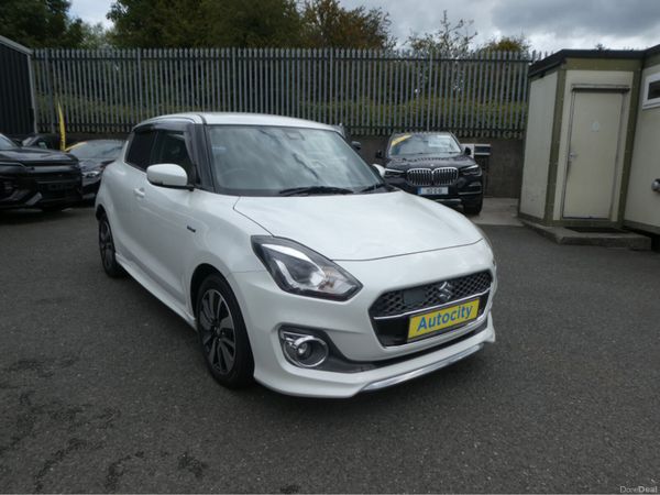 Suzuki Swift Hatchback, Petrol Hybrid, 2017, White