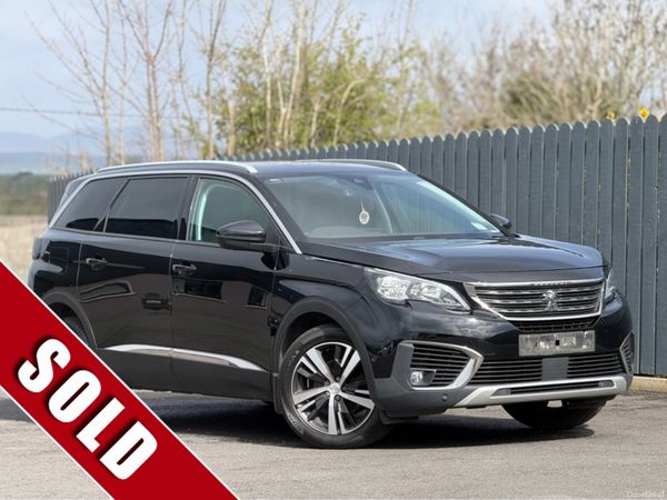 Peugeot 5008 SUV, Diesel, 2019, Black