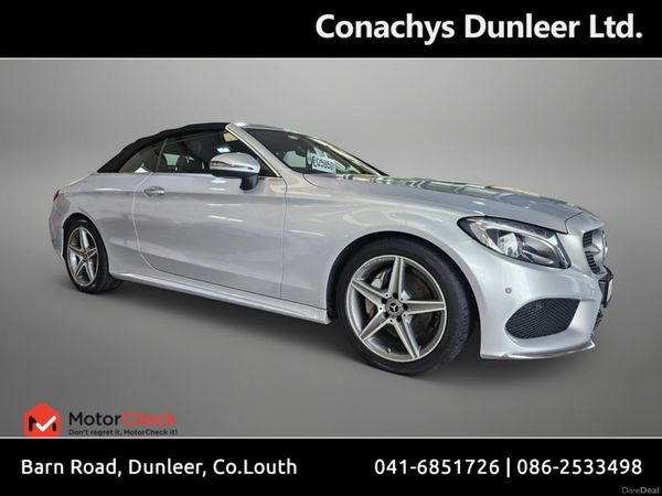 Mercedes-Benz C-Class Convertible, Diesel, 2018, Silver