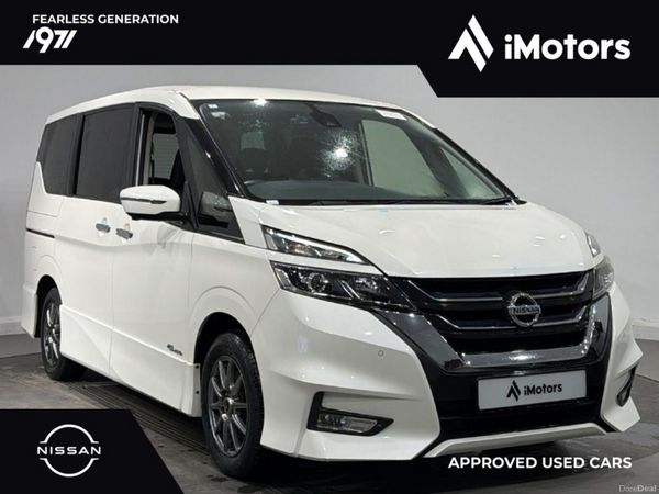 Nissan Serena MPV, Petrol Hybrid, 2018, White