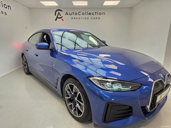 BMW i4 Saloon, Electric, 2023, Blue