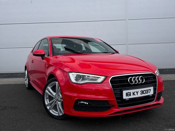 Audi A3 Hatchback, Diesel, 2016, Red