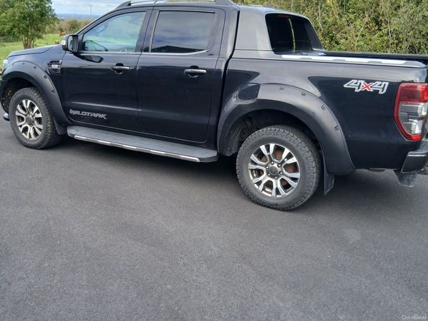 Ford Ranger Crew Cab, Diesel, 2017, Black