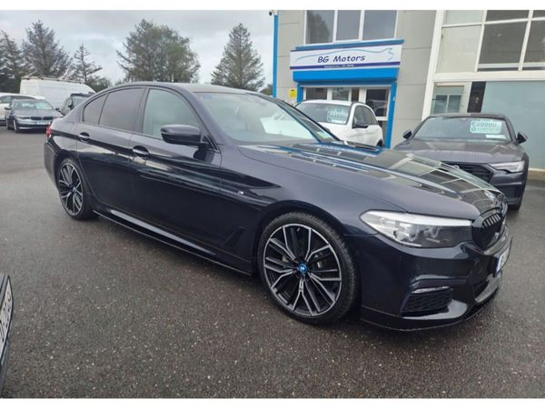 BMW 5-Series Saloon, Diesel, 2018, Black
