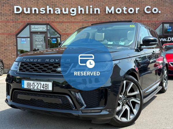 Land Rover Range Rover Sport Estate, Diesel, 2018, Black