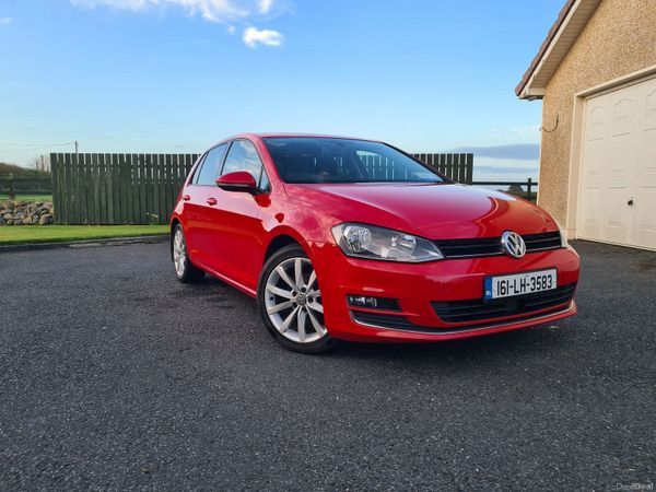 Volkswagen Golf Hatchback, Diesel, 2016, Red