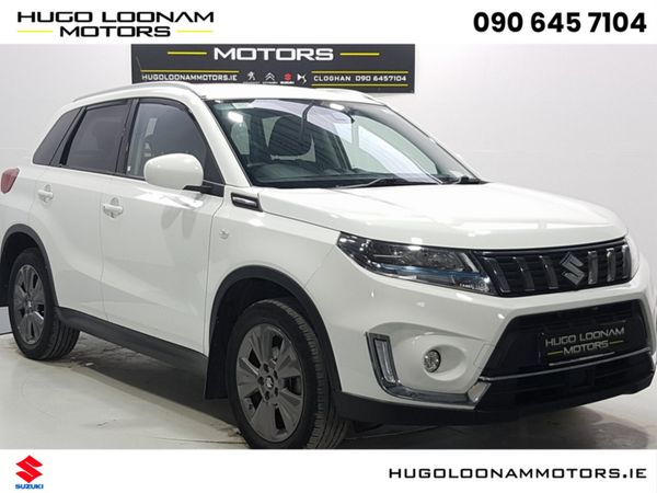 Suzuki Vitara SUV, Petrol Hybrid, 2024, White