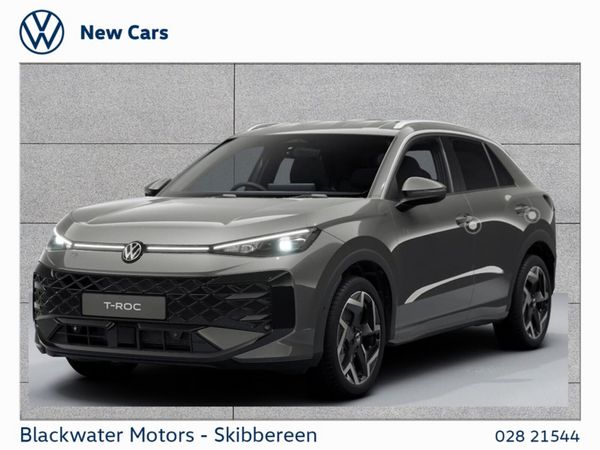 Volkswagen T-Roc SUV, Petrol, 2027, Grey